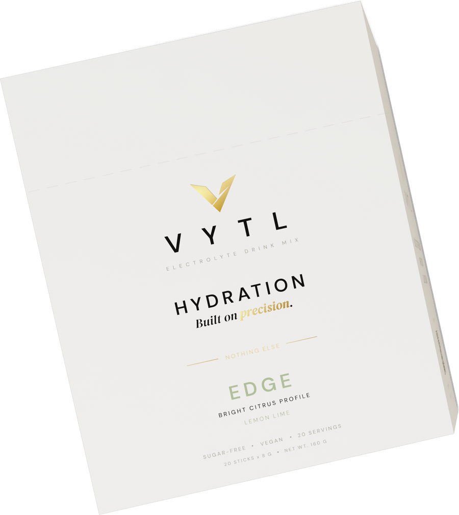 VYTL Hydration box in EDGE Lemon Lime flavor